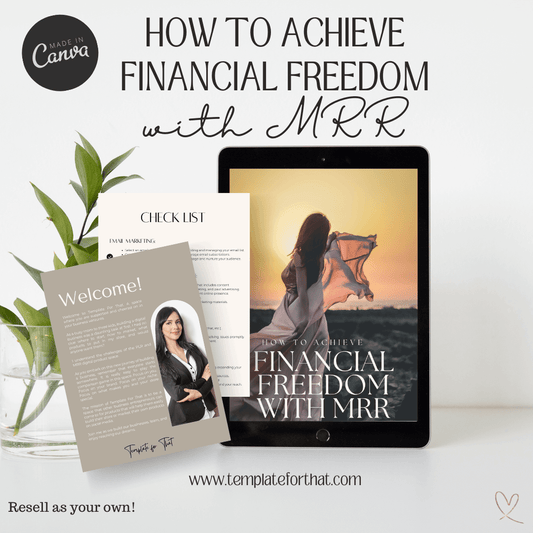 Achieve Financial Freedom with MRR eBook 