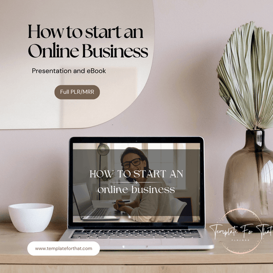PLR/MRR eBook How to Start Online Business 