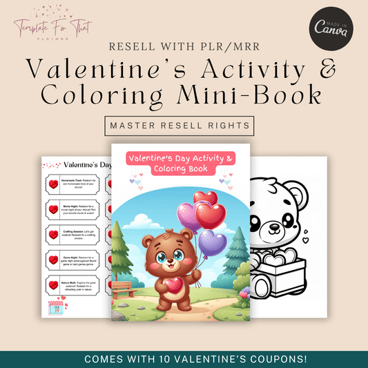 Valentine's Day Activity Book with MRR