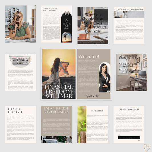 Achieve Financial Freedom with MRR eBook 