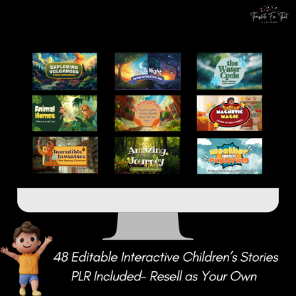 The Ultimate Kids Story Book Bundle with PLR