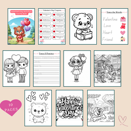 Valentine's Day Activity Book with MRR