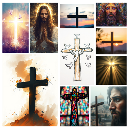 Religious AI Image Bank with PLR & MRR