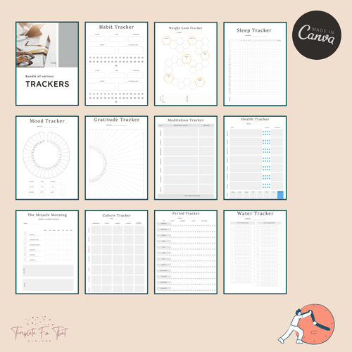 Printable Trackers with Master Resell Rights 