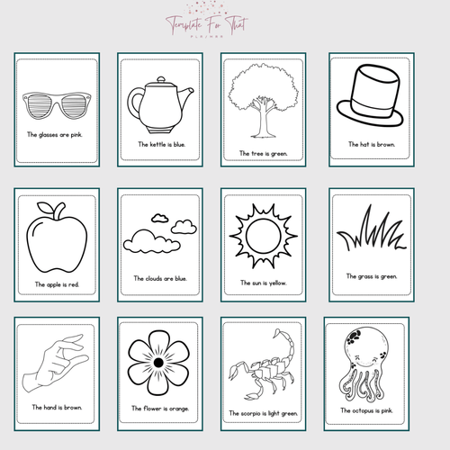 Printable coloring books with MRR/PLR