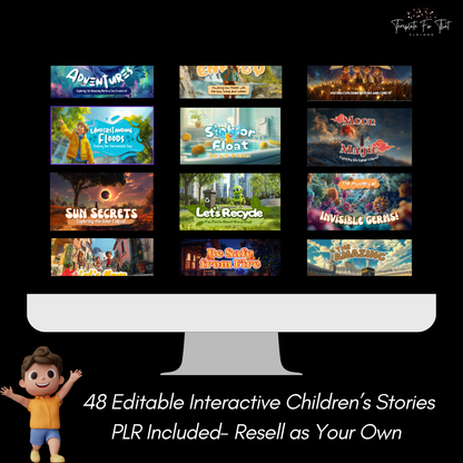The Ultimate Kids Story Book Bundle with PLR