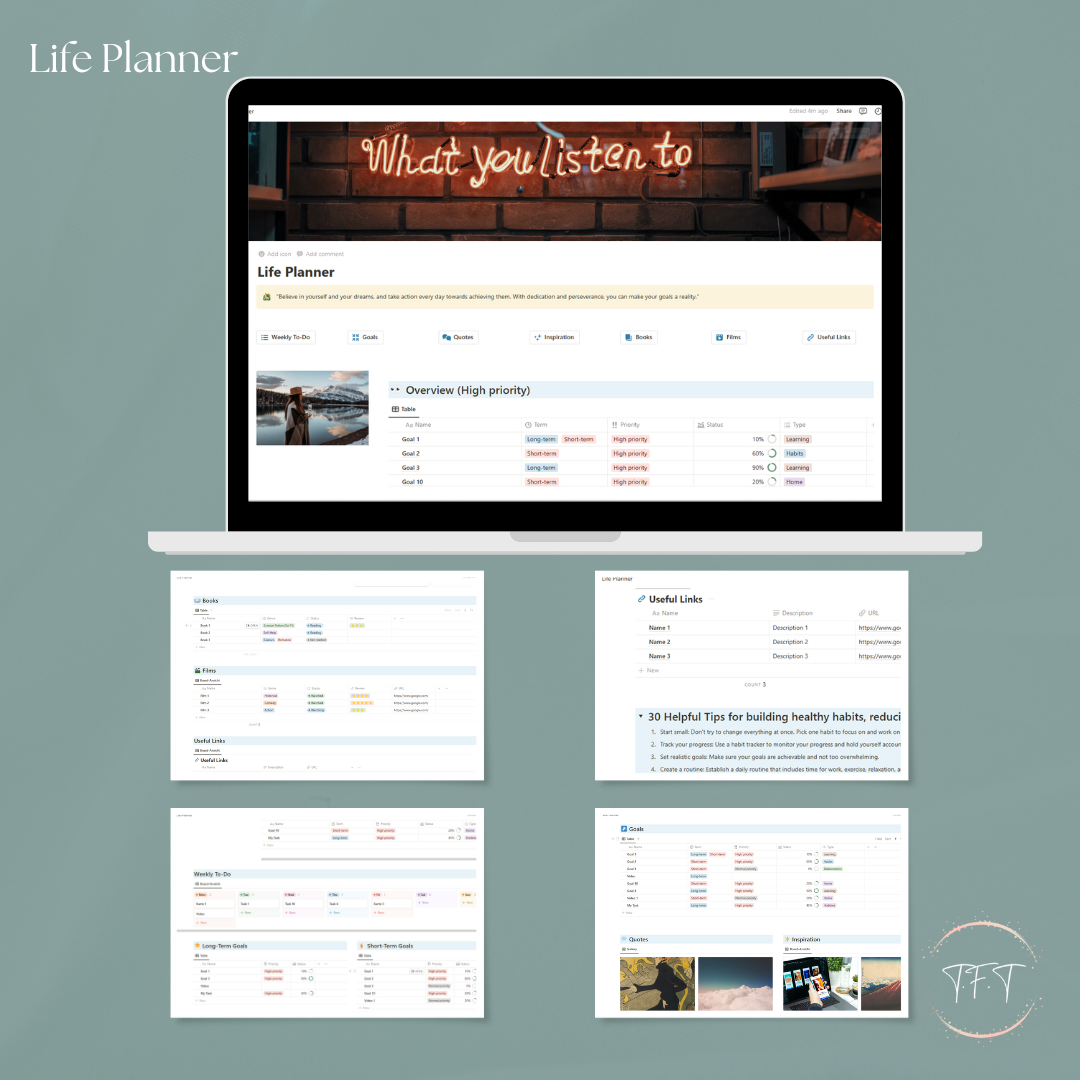 Notion Templates with PLR/MRR