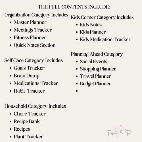 That Mom Notion Planner with MRR & PLR 