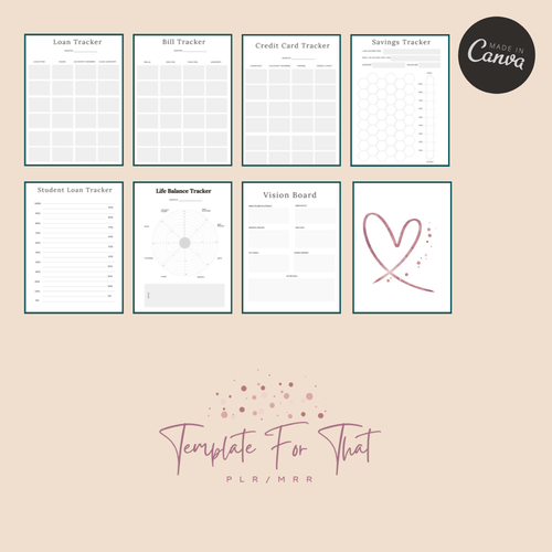 Printable Trackers with Master Resell Rights 